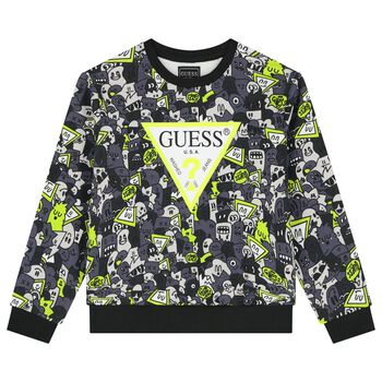 Boys Grey Logo Sweatshirt