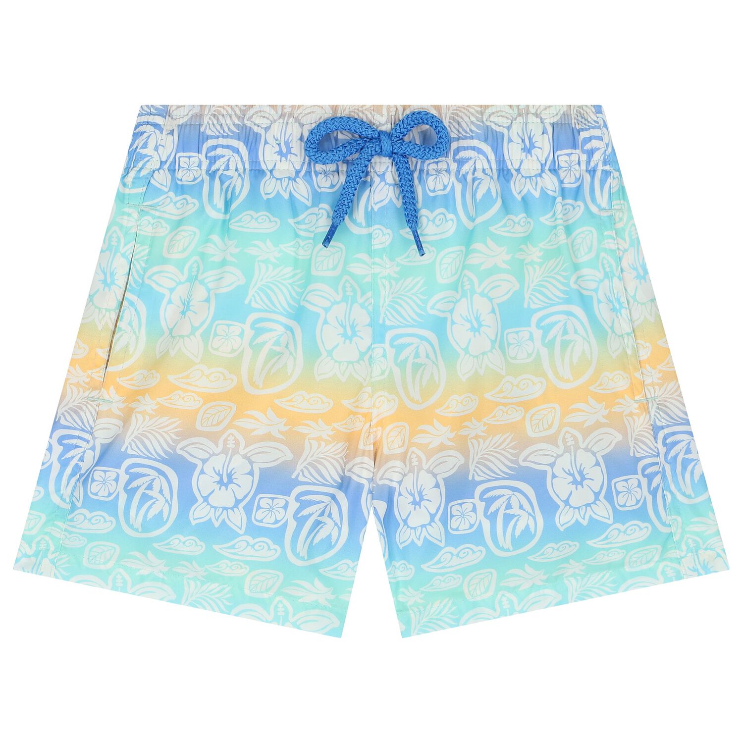 Boys Muti-Colored Logo Swim Shorts, 1, hi-res image number null