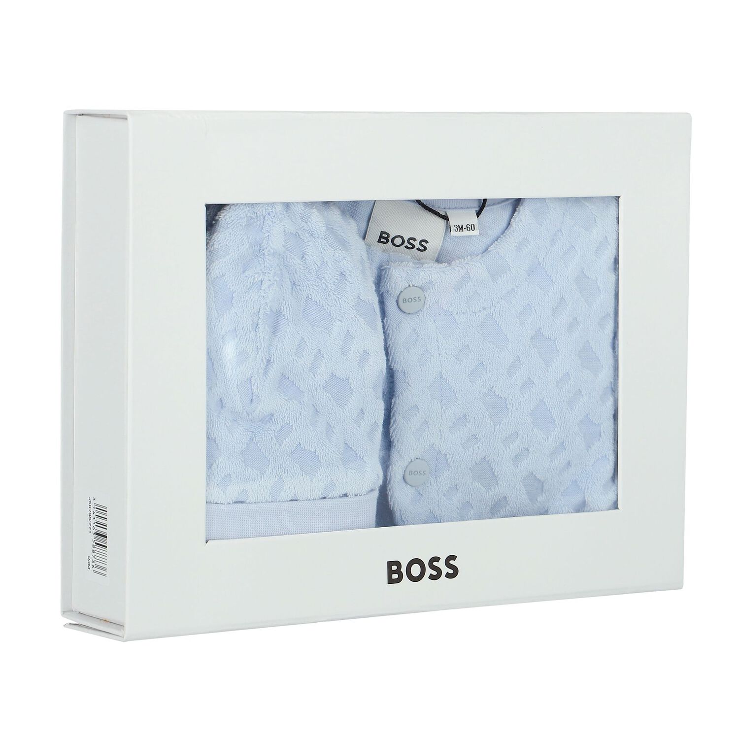 طقم أولاد أفرول وقبعة بالشعار باللون الأزرق, 1, hi-res image number null