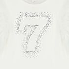 Girls White 7th Birthday T-Shirt, 16, hi-res
