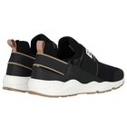 حذاء أولاد رياضي بالشعار باللون الأسود, 1, hi-res