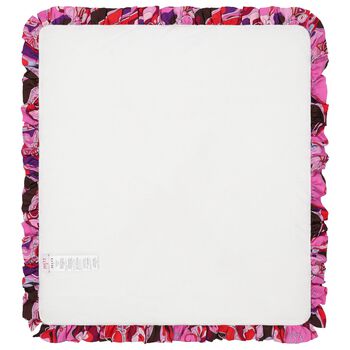 بطانيه اوركيد ب كشكشه باللون العاجى 