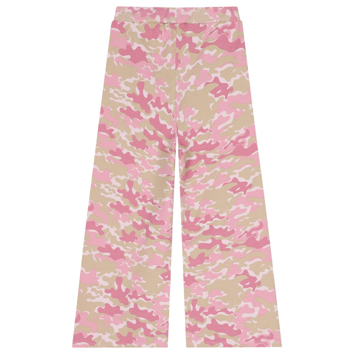 Girls Pink & Ivory Camouflage Trousers Set, 1, hi-res image number null
