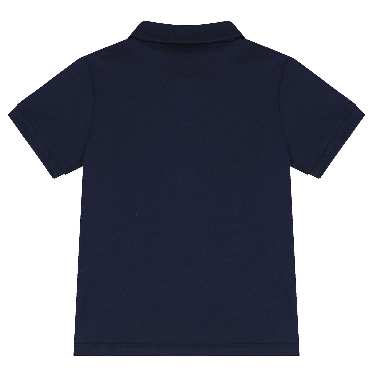 Younger Boys Navy & Gold Polo Shirt, 2, hi-res