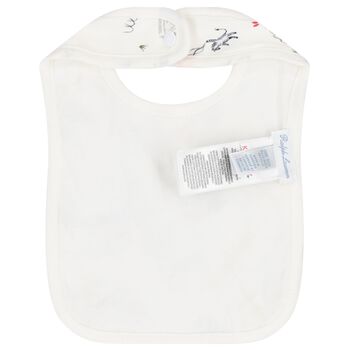 Ivory Central Park Baby Bib