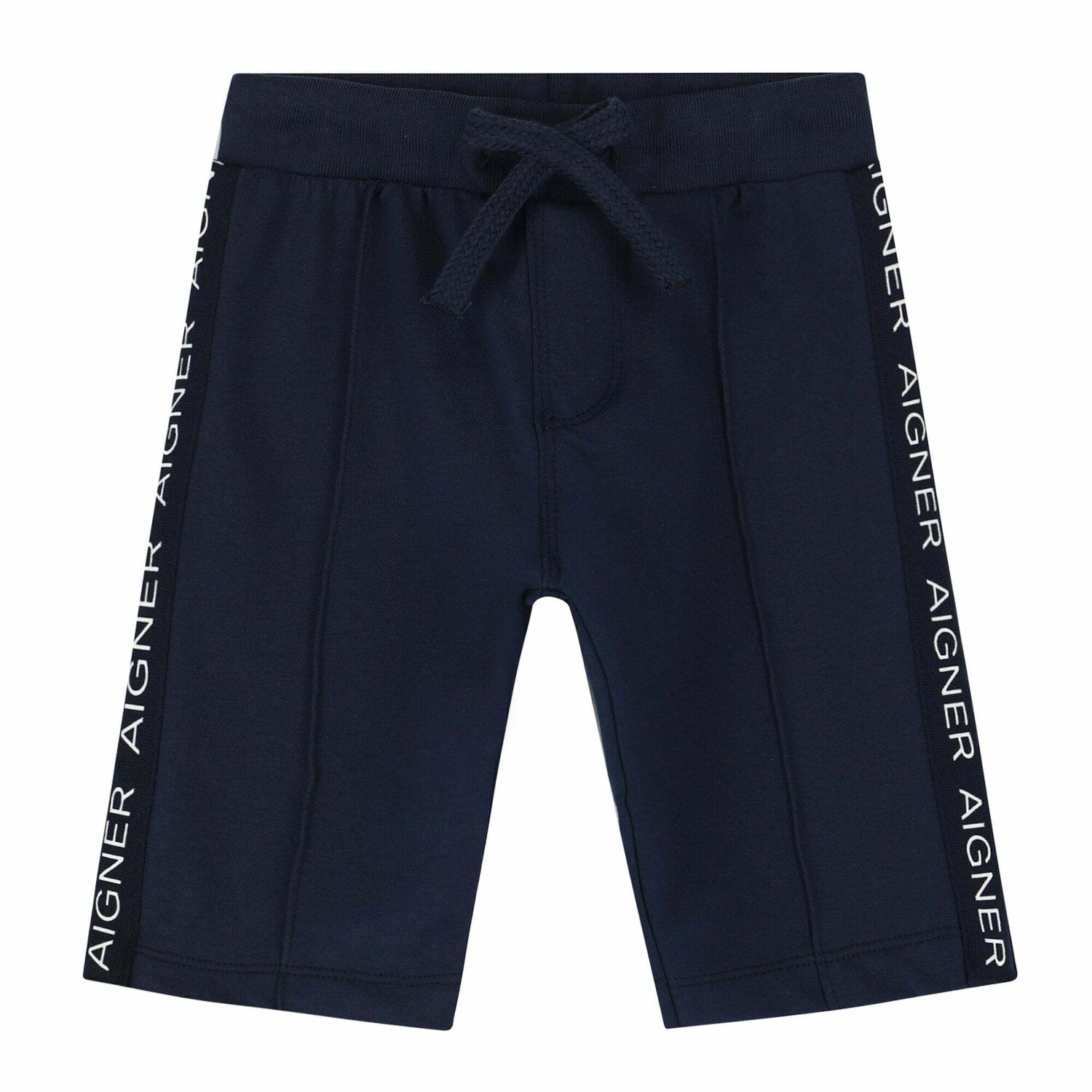 Younger Boys Navy Logo Shorts, 2, hi-res image number null
