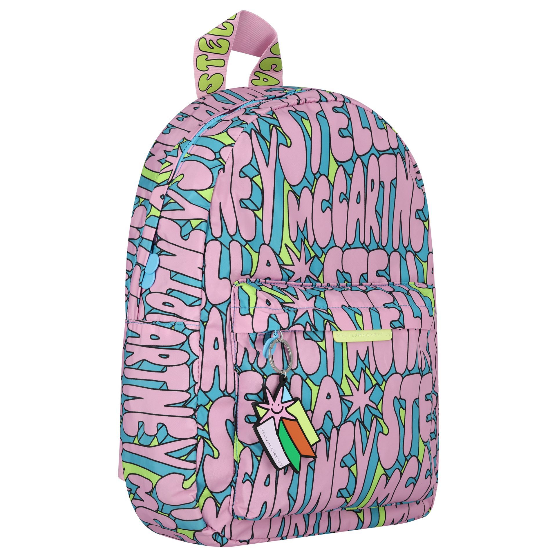 Stella mccartney logo backpack outlet