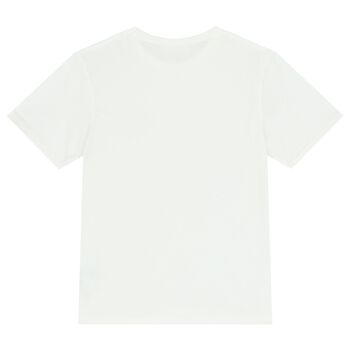 Boys White Logo T-Shirt