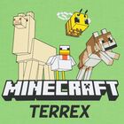 Boys Green Logo Minecraft T-Shirt, 1, hi-res