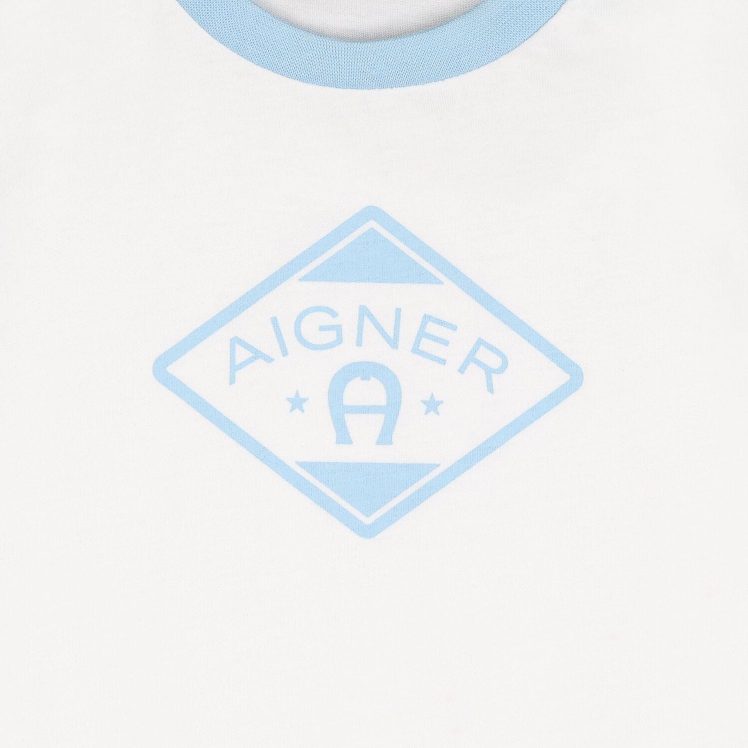Younger Boys White Logo T-Shirt, 2, hi-res