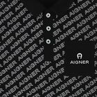 تيشيرت بولو أولاد بالشعار باللون الأسود, 2, hi-res