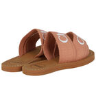 سلايدر بنات بالشعار باللون الخشبي , 2, hi-res