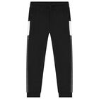   بدلة رياضية للأولاد باللون الأسود و الرمادي ( 3 قطع), 2, hi-res