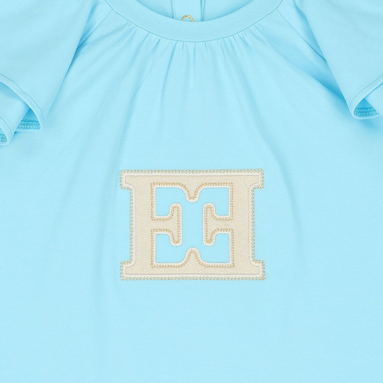 Girls Blue Logo Dress, 2, hi-res image number null
