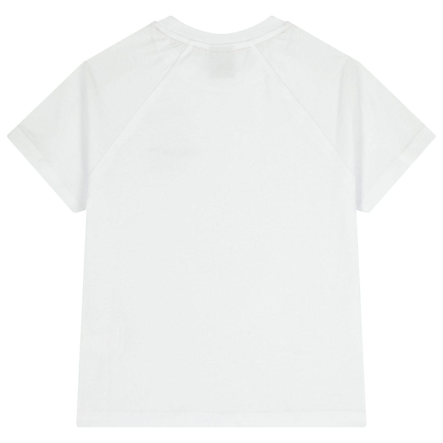 Boys White Logo T-Shirt, 2, hi-res