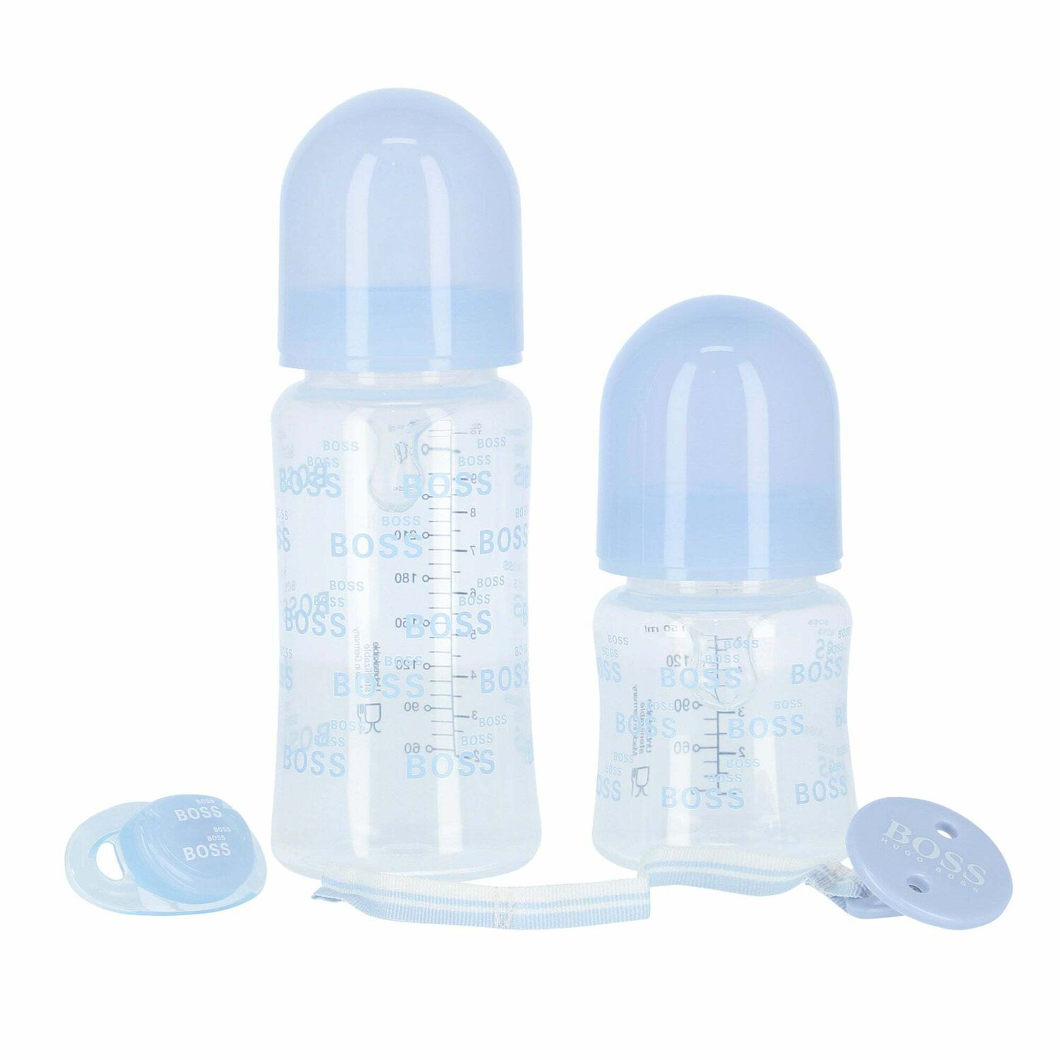 Baby Blue Bottles & Dummy Sets, 4, hi-res