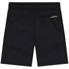 Boys Black Swimshorts, 1, hi-res