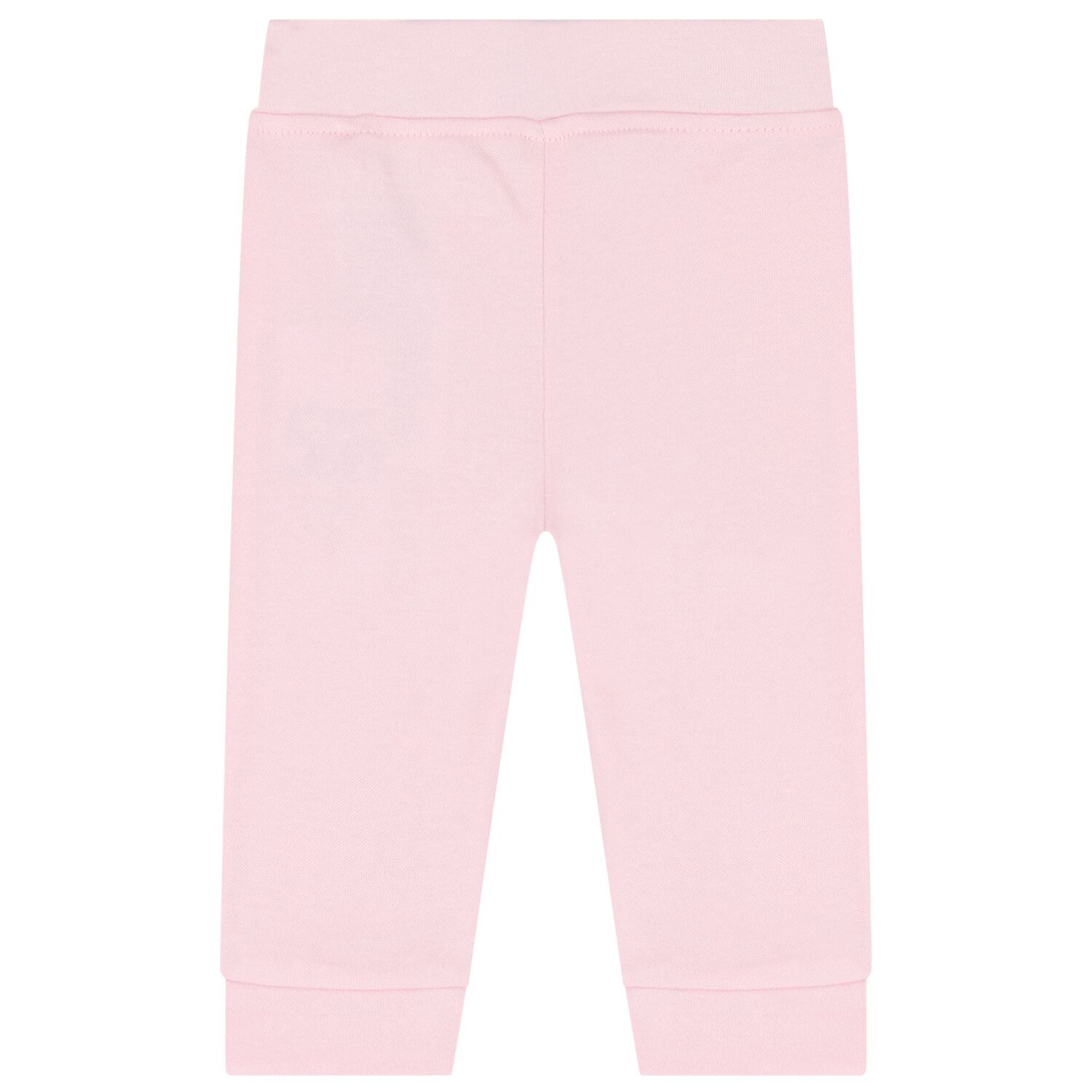 Baby Girls Pink Cotton Bodysuit & Pants Gift Set, 2, hi-res