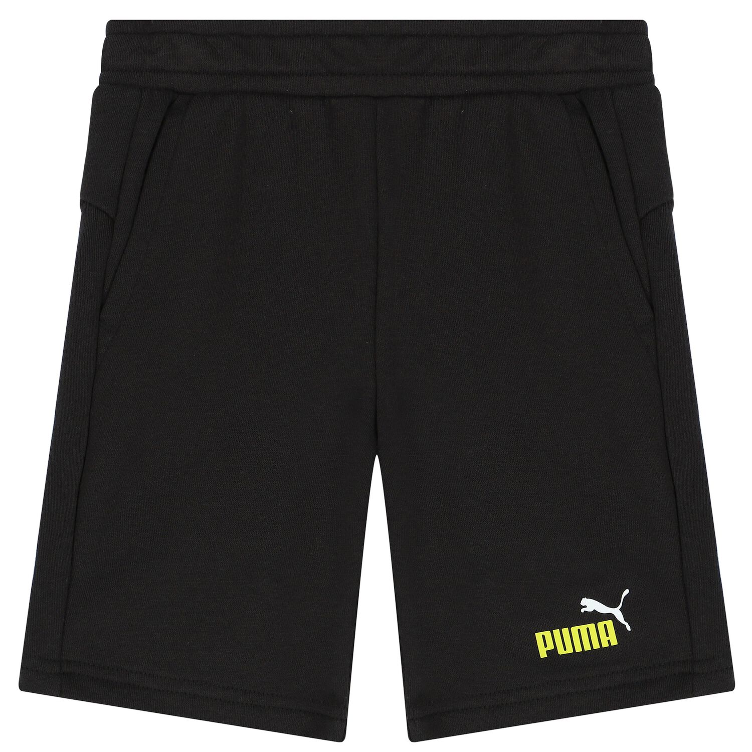 Boys Black Logo Shorts, 3, hi-res image number null