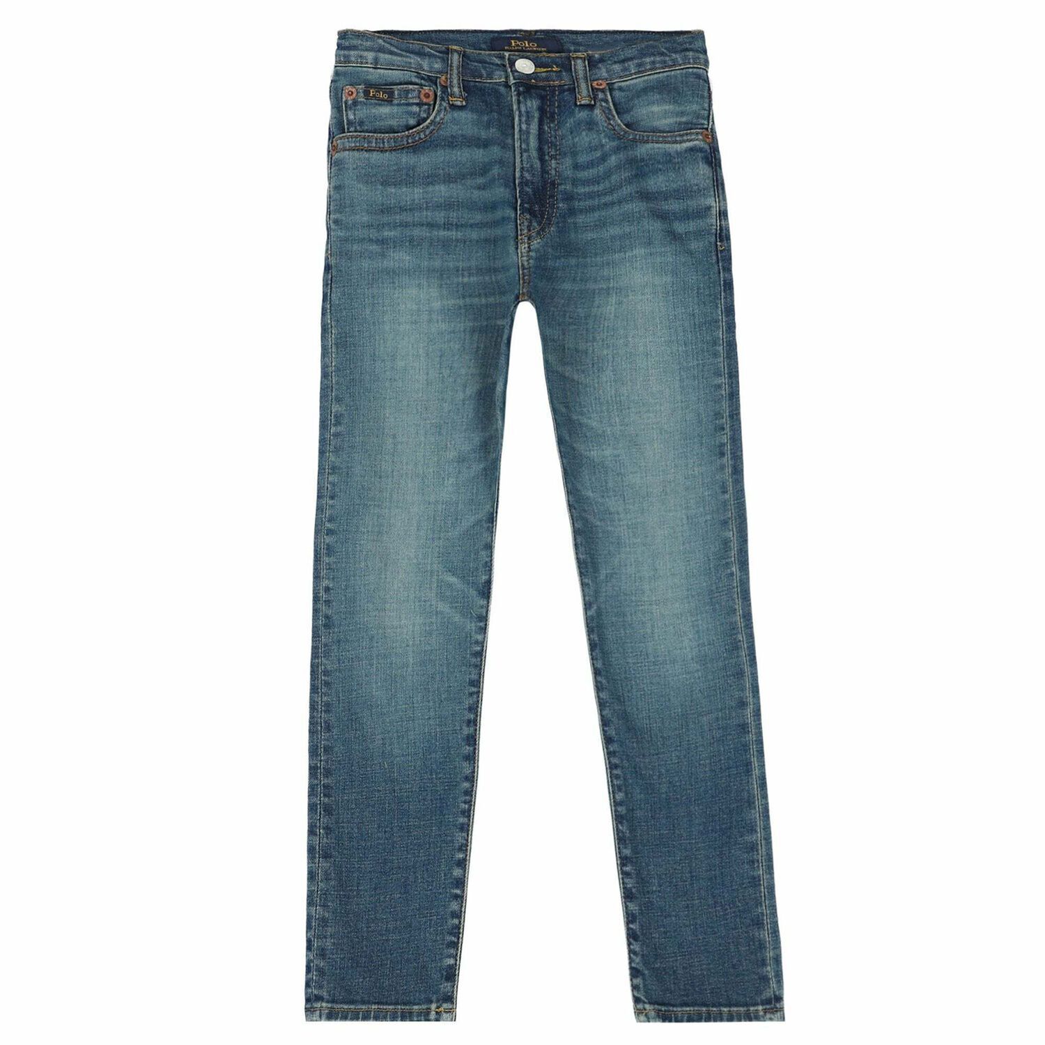 Boys Blue Denim Pants, 1, hi-res image number null