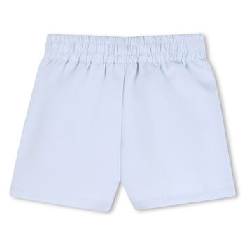 Younger Boys Blue Tiger Logo Shorts