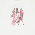 Girls White T-Shirt, 1, hi-res