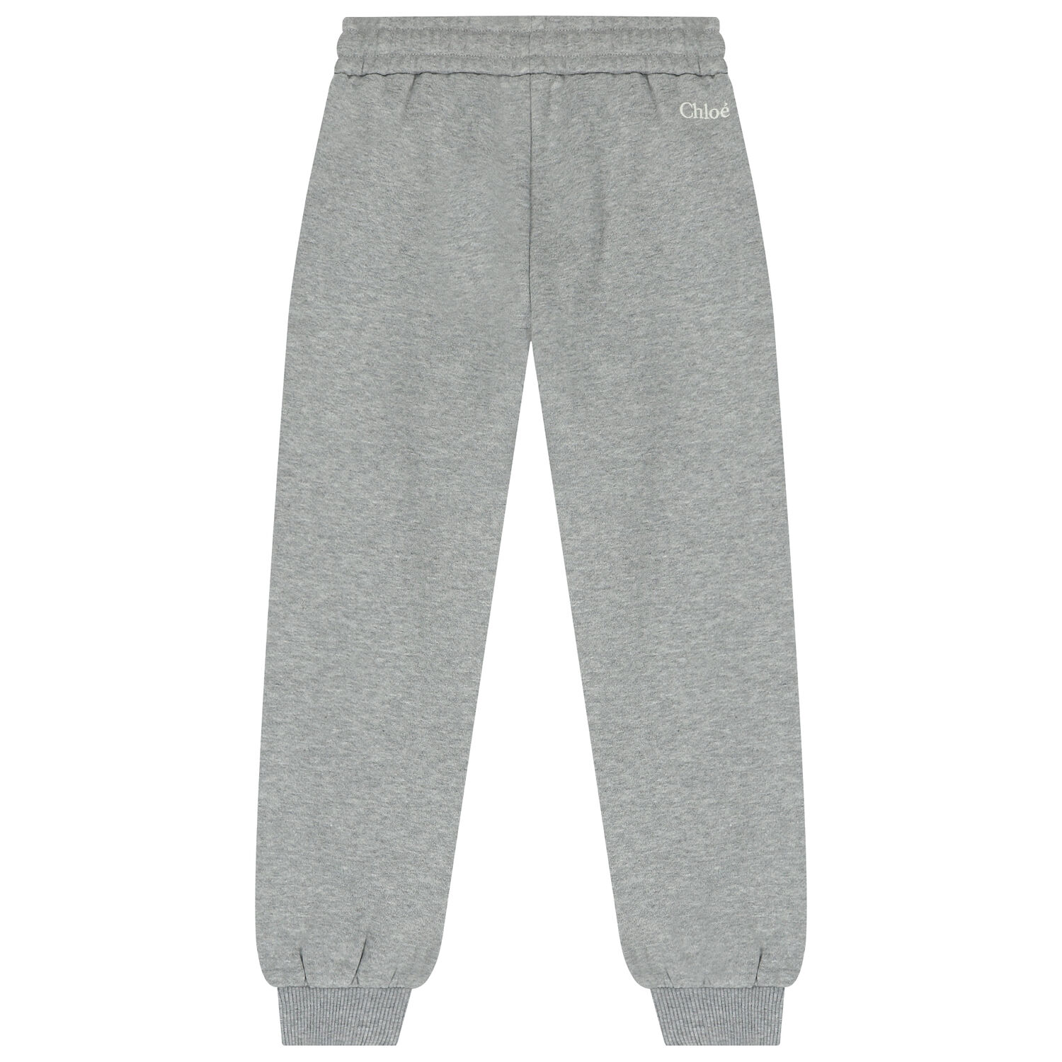 Girls Grey Logo Joggers, 1, hi-res