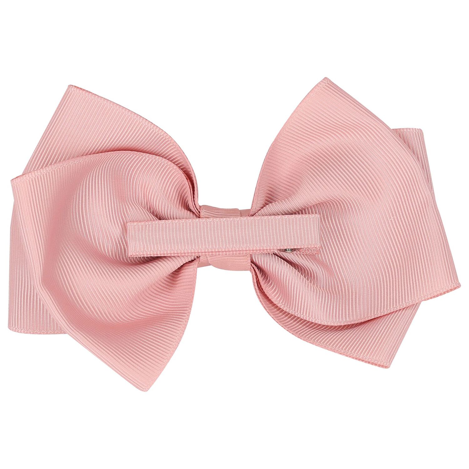 Girls Pink Bow Hairclip, 1, hi-res image number null