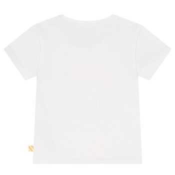 Girls White Seashell T-Shirt