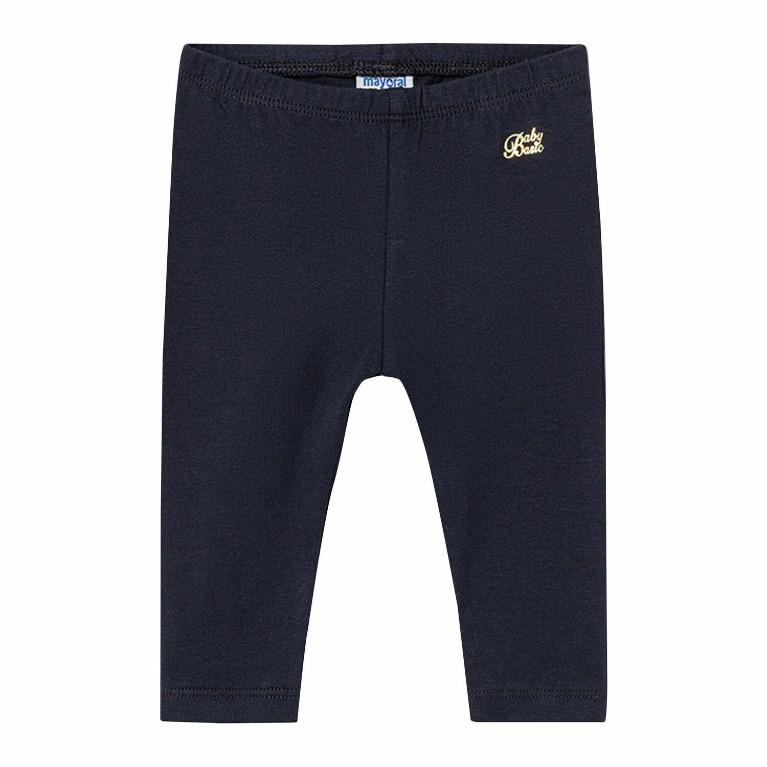 Baby Girls Navy Blue Leggings, 2, hi-res image number null