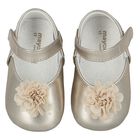 Baby Girls Metallic Pre Walker Shoes, 2, hi-res