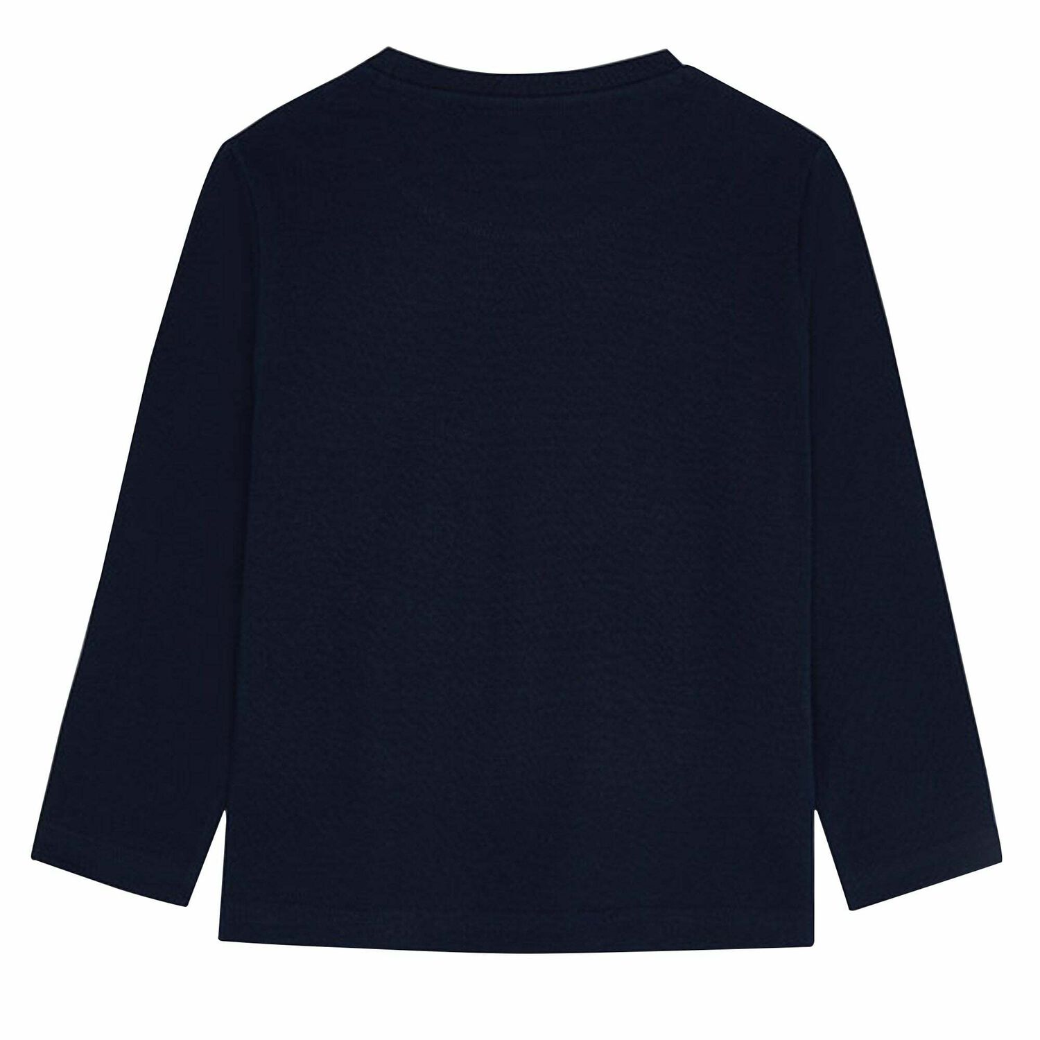 Boys Navy Cable Cars Long Sleeve Top, 1, hi-res image number null