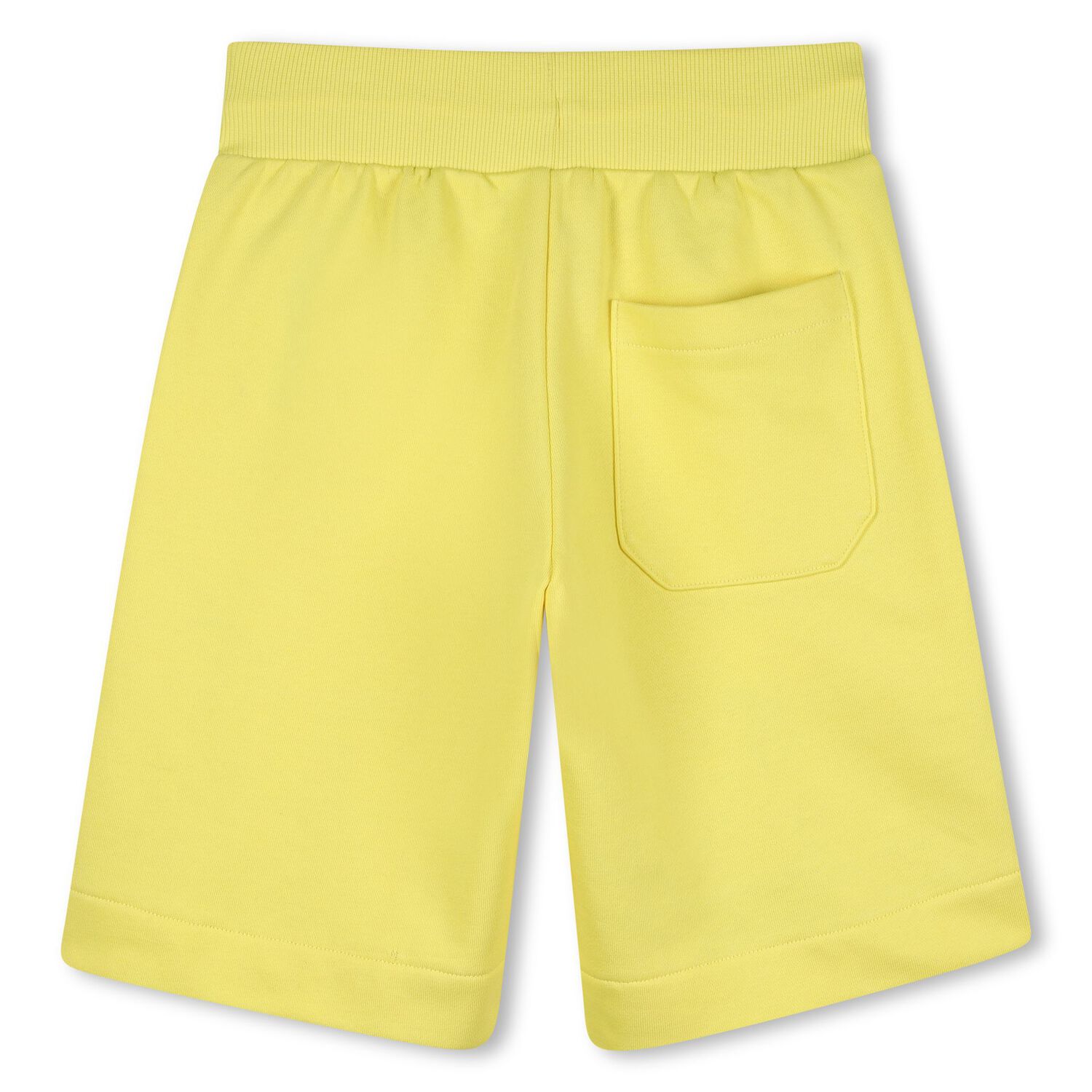 Boys Yellow Logo Shorts, 3, hi-res