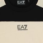 Boys Beige & Black Logo T-Shirt, 1, hi-res