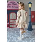 Girls White Diamante Socks, 1, hi-res