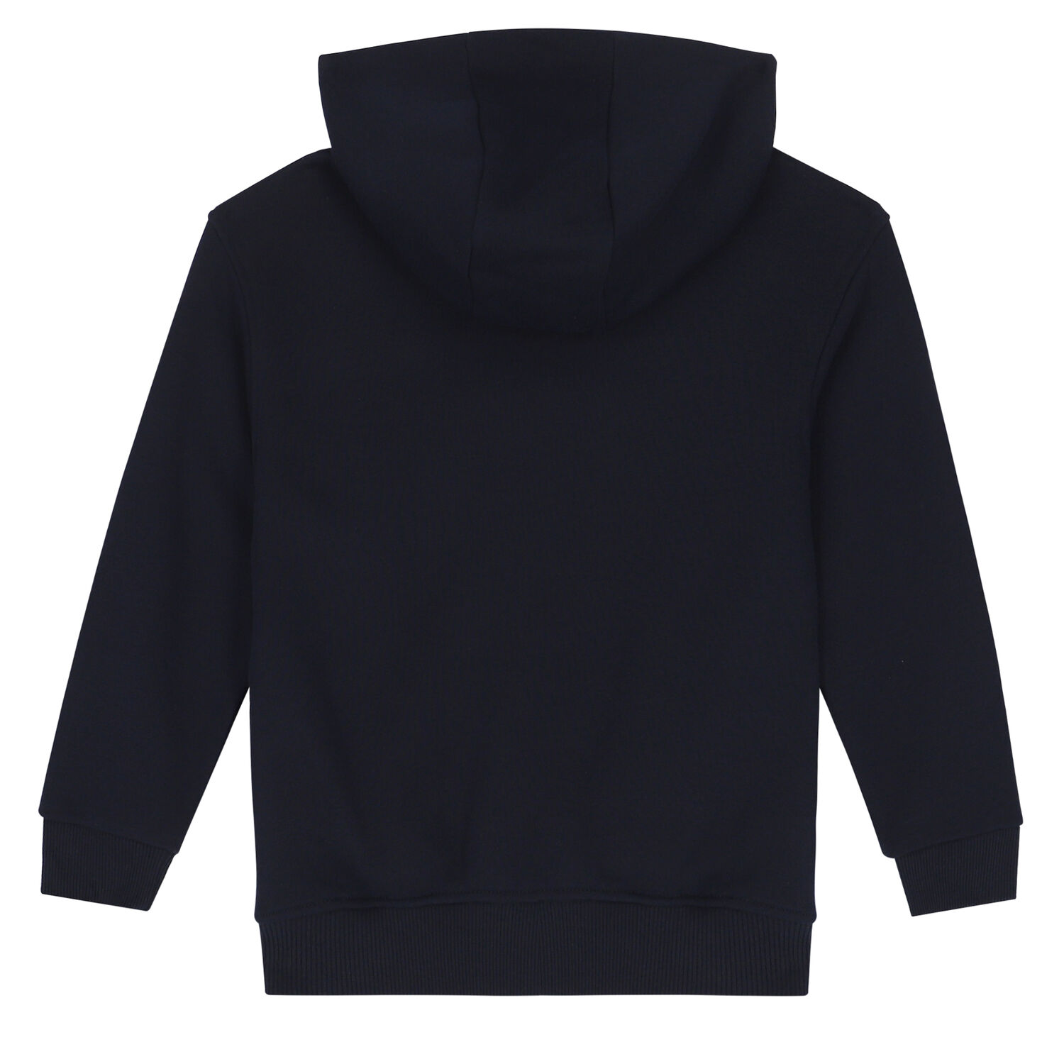 Boys Navy Logo Hooded Top, 1, hi-res image number null