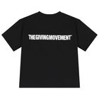 Black Logo Oversized T- Shirt, 4, hi-res