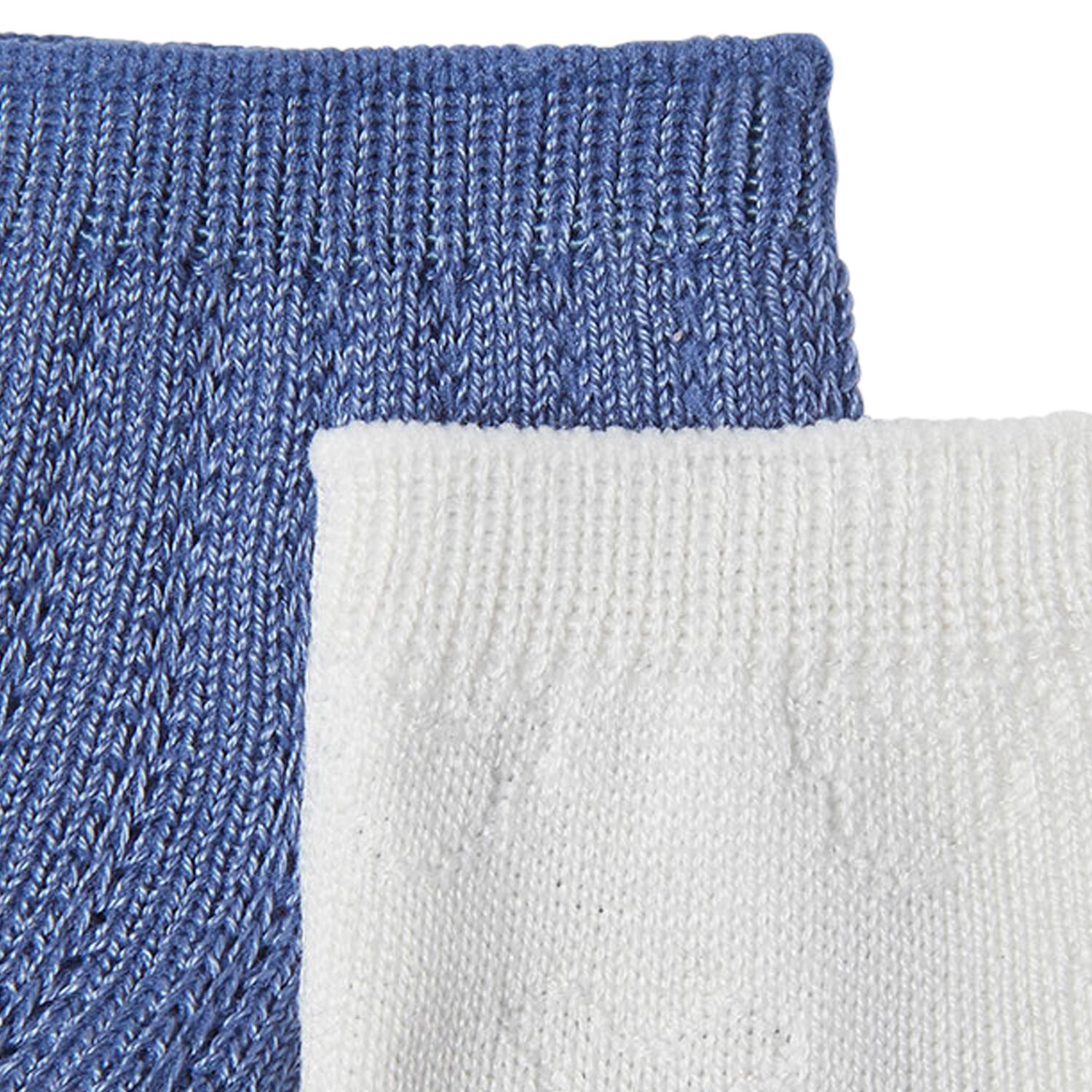 جوارب باللون الأبيض والأزرق للأولاد (قطعتين) , 1, hi-res image number null