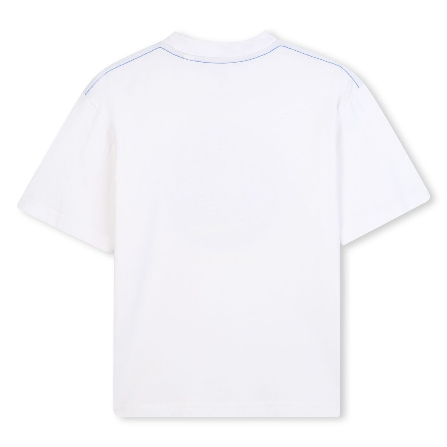 Boys White Logo T-Shirt, 1, hi-res image number null