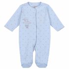 افرول قطن ولادي باللون الازرق, 1, hi-res