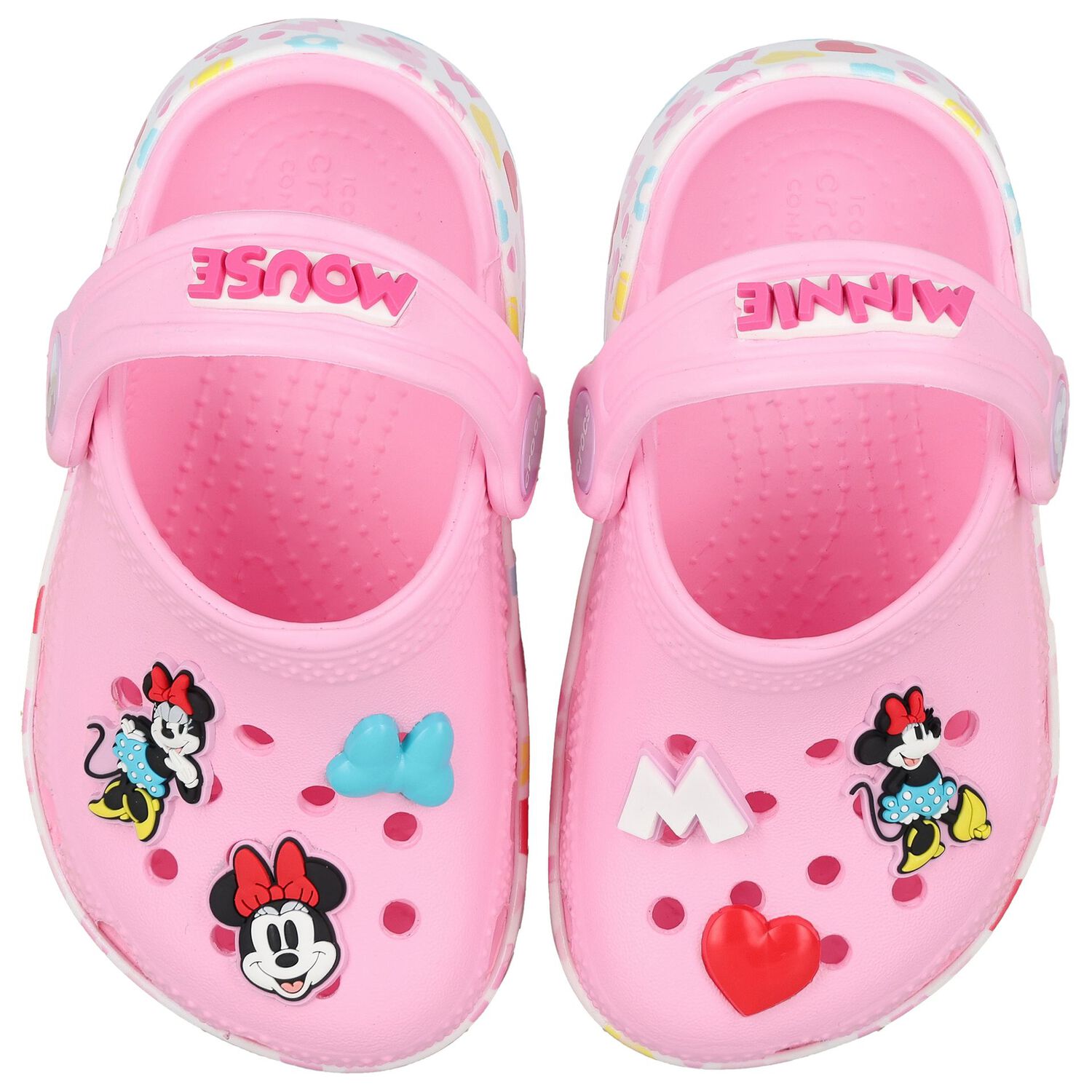 Girls Minnie Mouse Classic Clogs Sandals, 1, hi-res image number null
