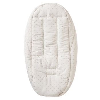 Ivory Polka Dot Baby Nest
