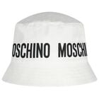 White Logo Baby Hat, 1, hi-res