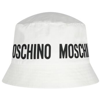 White Logo Baby Hat