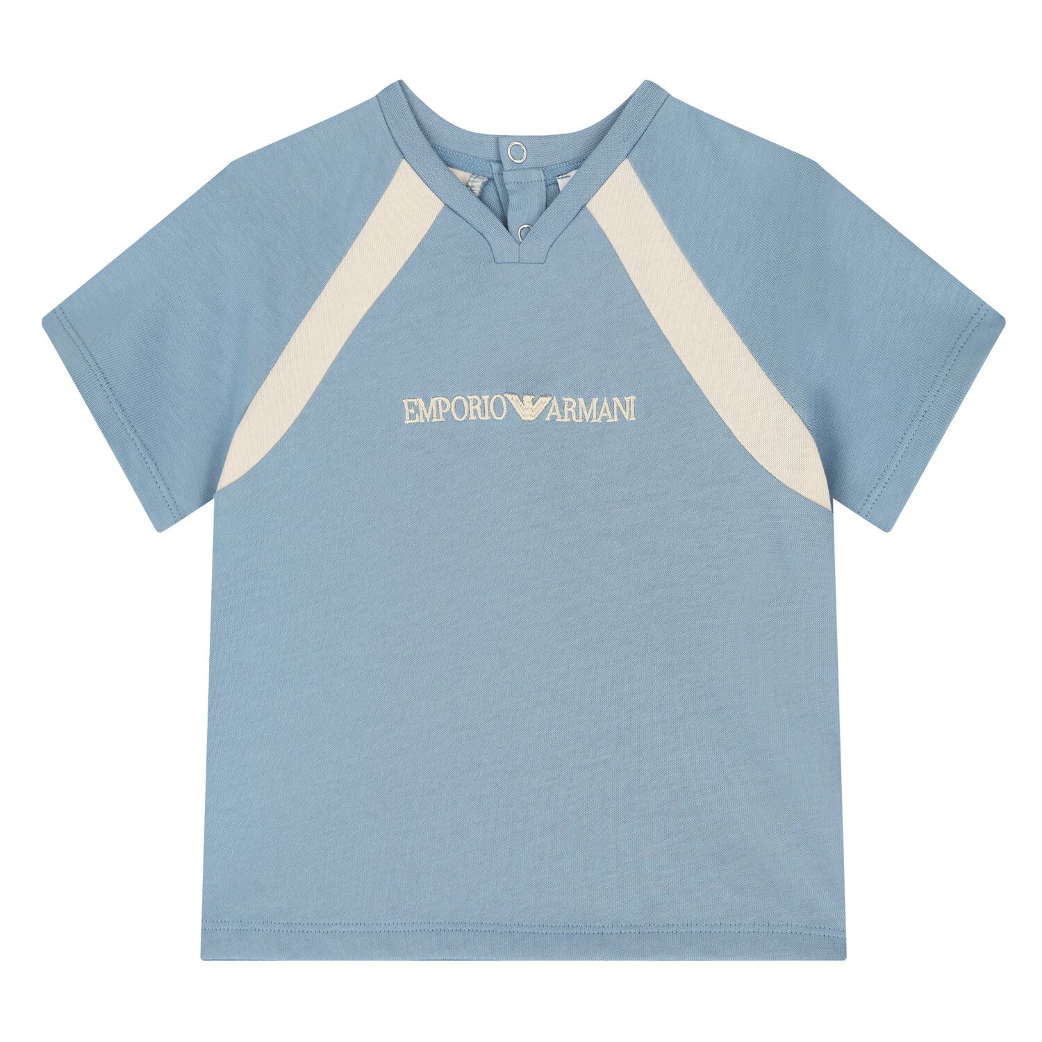 Younger Boys Blue Logo T-Shirt, 2, hi-res image number null