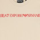 طقم شورت اولاد بالشعار باللون البيج والاسود , 2, hi-res