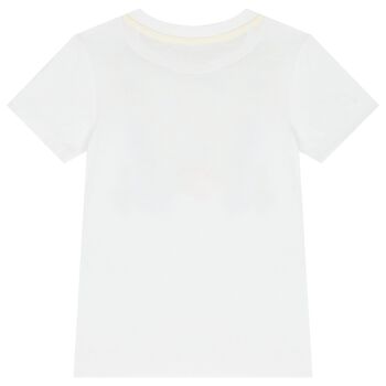 Boys White Logo T-Shirt