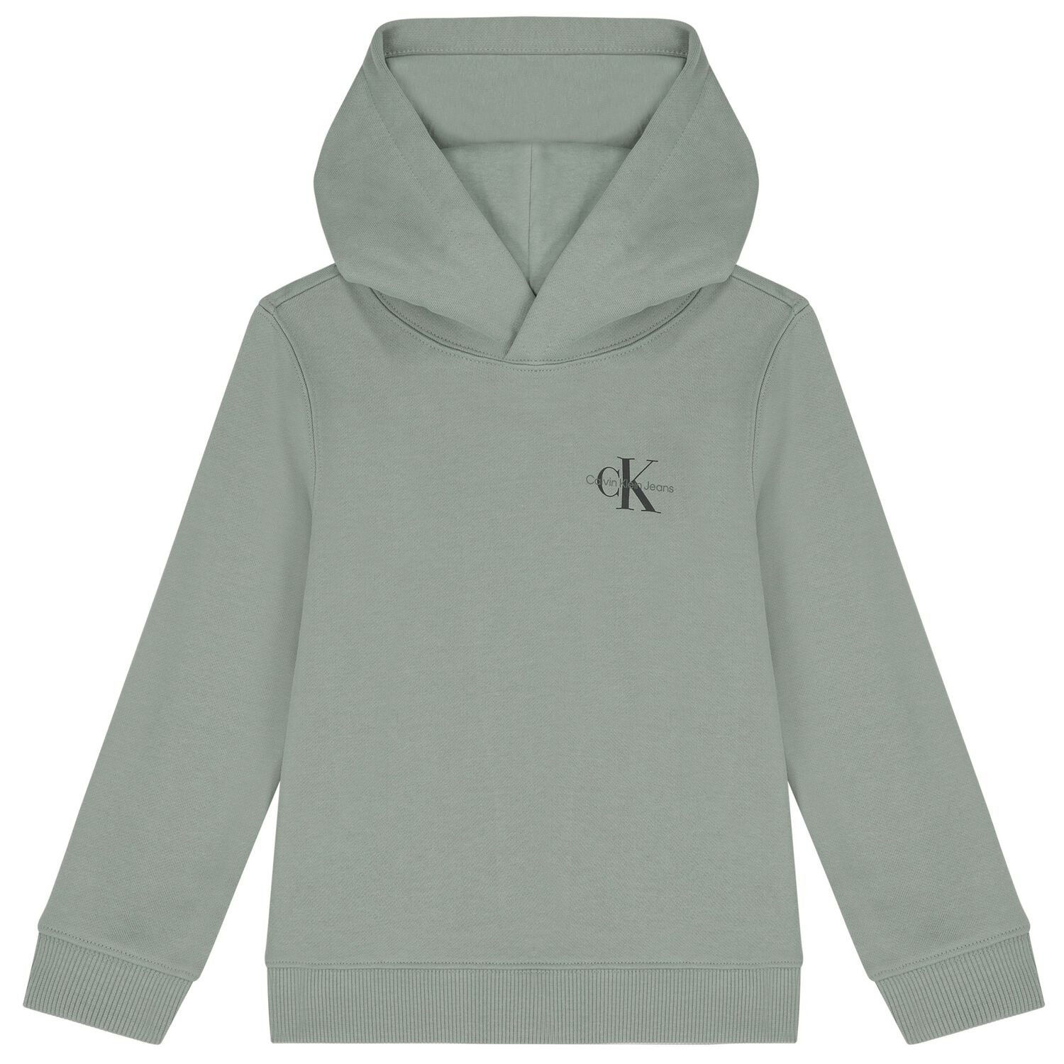 Boys Green Logo Hooded Top, 2, hi-res image number null