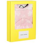 طقم هديا افرول بنات مزين بالزهور باللون الابيض والوردى , 1, hi-res