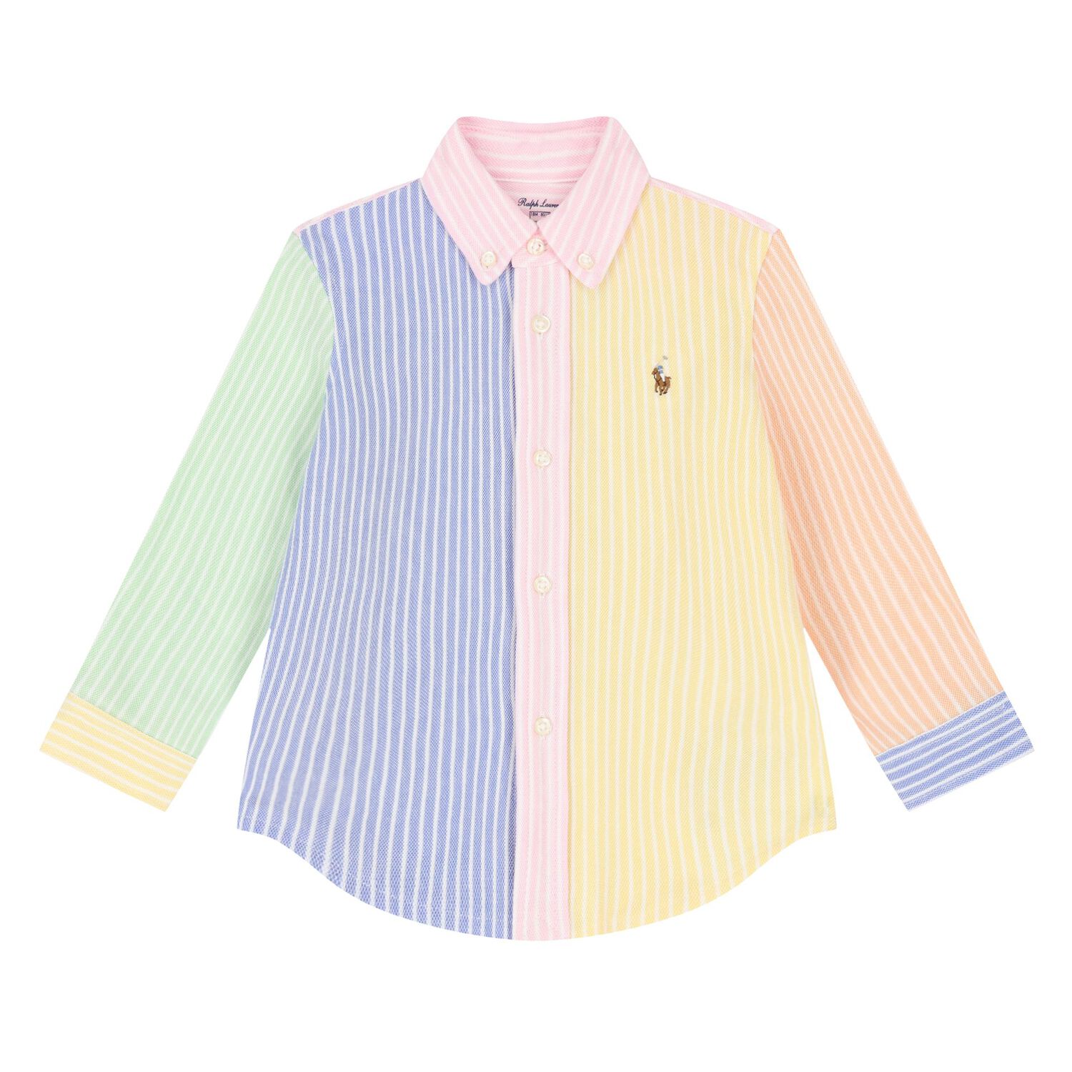 طقم شورت اولاد من القطن مخطط , 1, hi-res